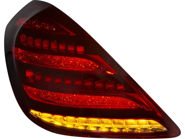 ไฟท้าย W222 2014-2018 S-Class upgrade Facelift 2019 LED สีแดง By Eagle Eyes